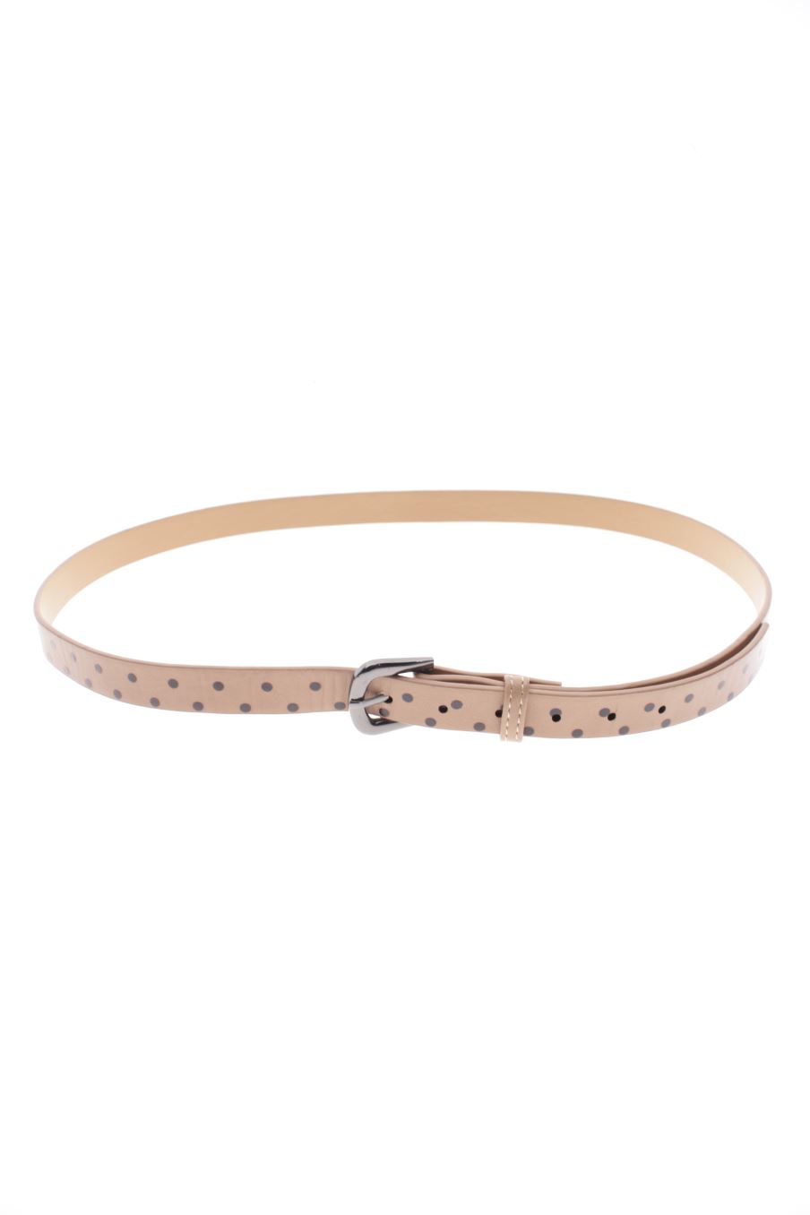 Cinturón de Nice Things de la talla M, de color beige de sintético