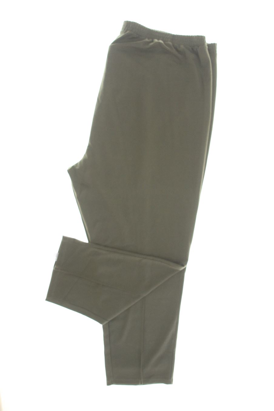 Pantalón Casual de El Corte Ingles de la talla SUPER XXL, de color verde