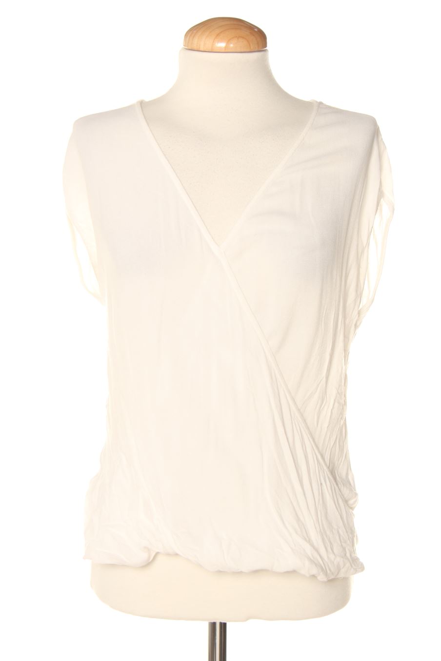 Blouse à manches courtes new look de la taille S, de couleur blanc