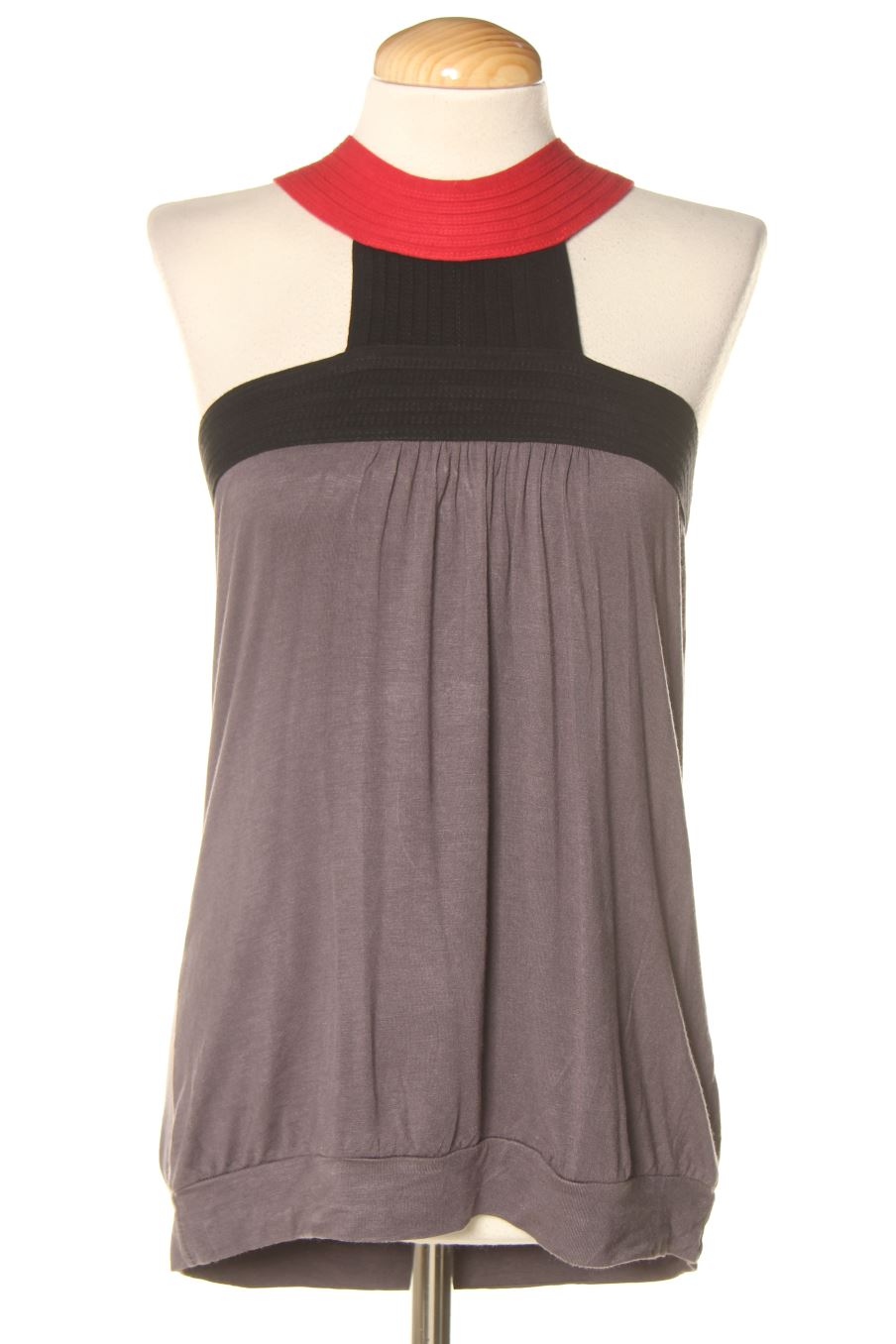 Top PERCENTIL de la taille S, de couleur gris