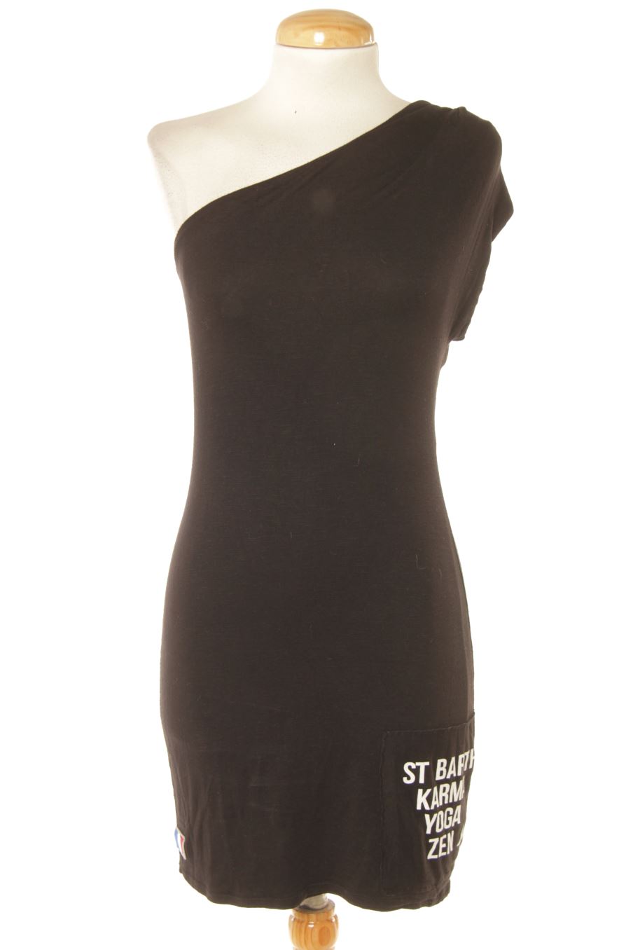 Robe casual ST BARTH KARMA YOGA ZEN de la taille S, de couleur noir