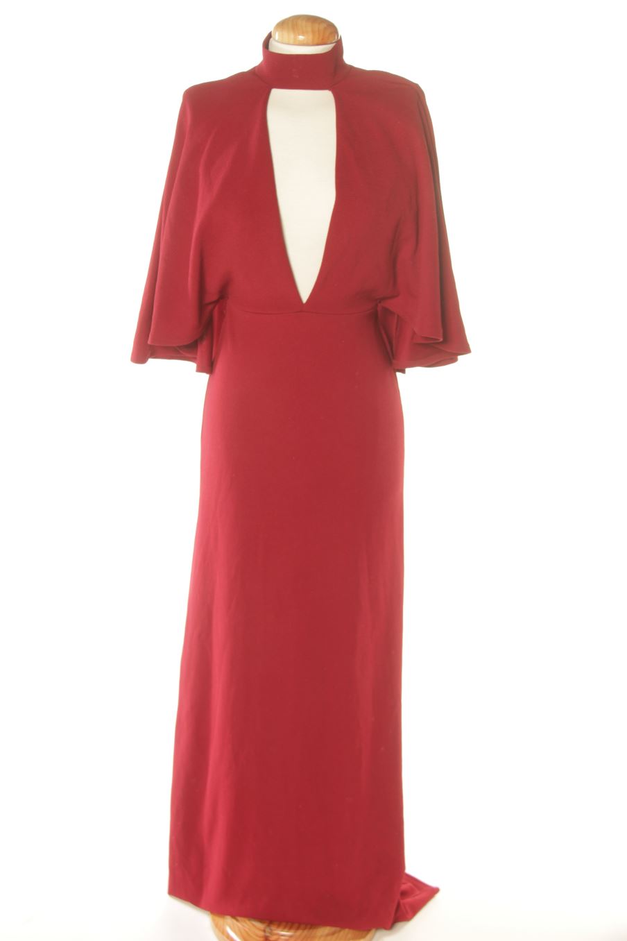 Vestido elegante de ASOS de la talla 36, de color burdeos