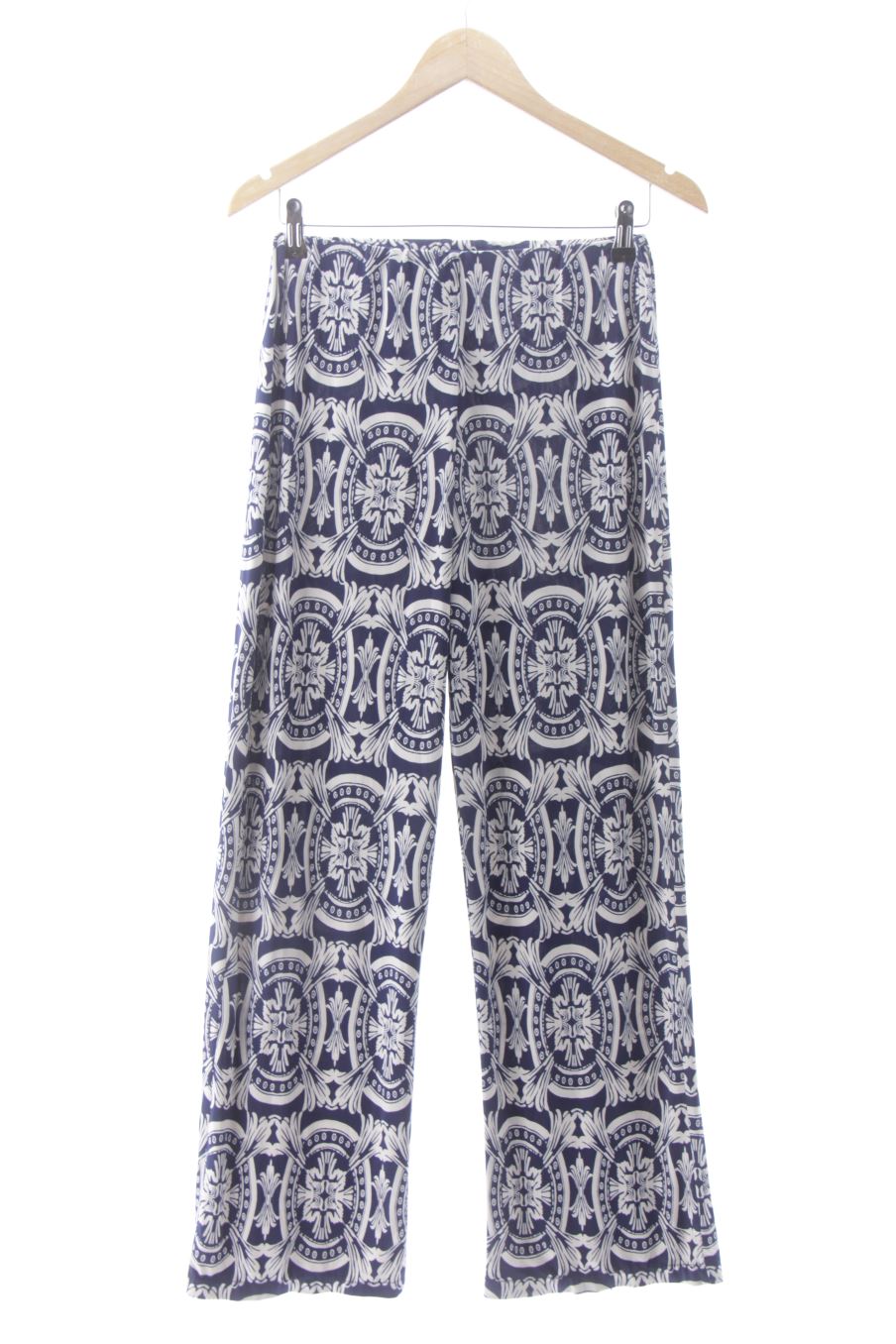 Pantalon Casual Blanco Roto de la taille M, de couleur imprimés