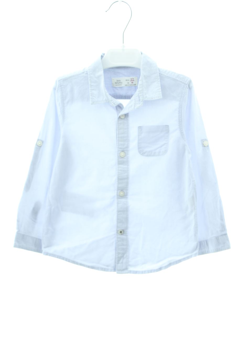 Chemise manches longues Zara de la taille 2 ans