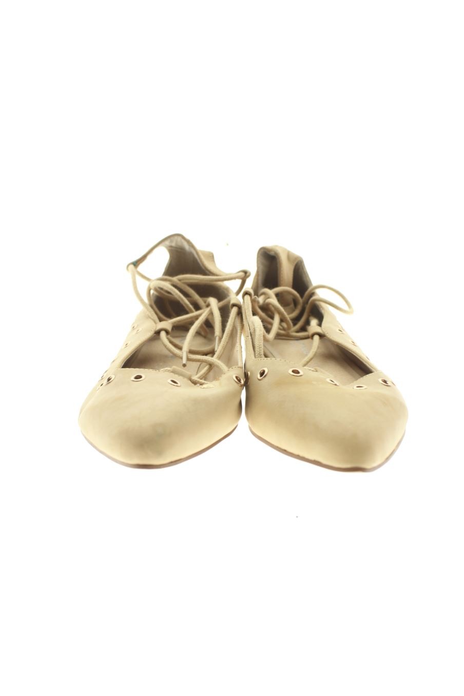 Bailarinas de Naf Naf de la talla 40, de color beige de