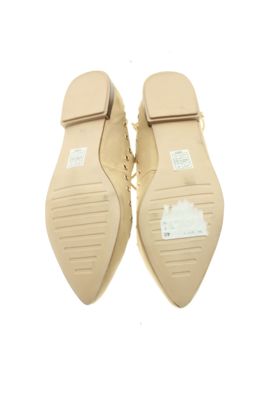 Bailarinas de Naf Naf de la talla 40, de color beige de