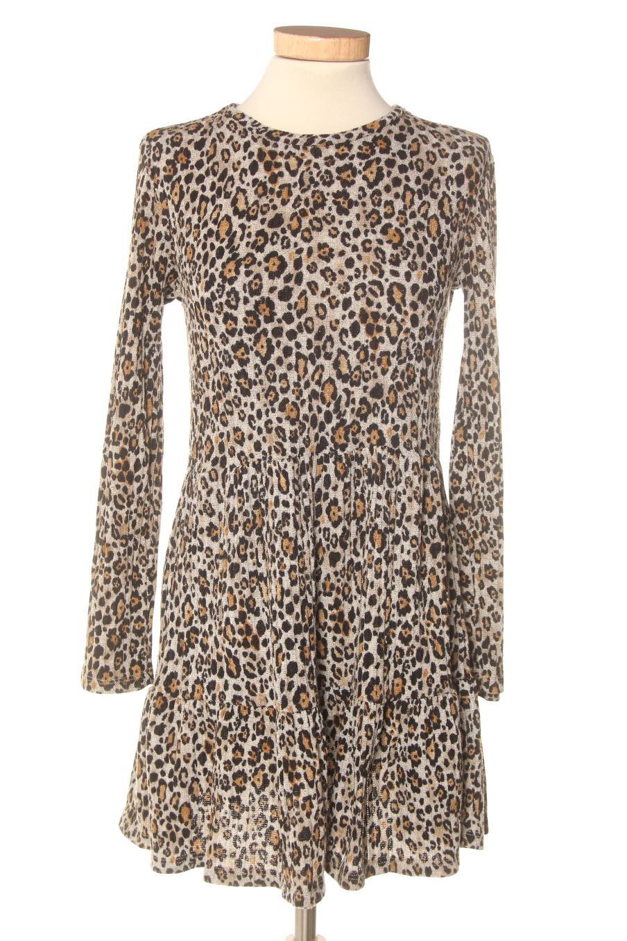 Robe casual Trafaluc de la taille S, de couleur animal print