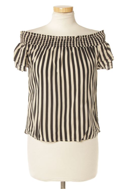 Blusa a maniche corte