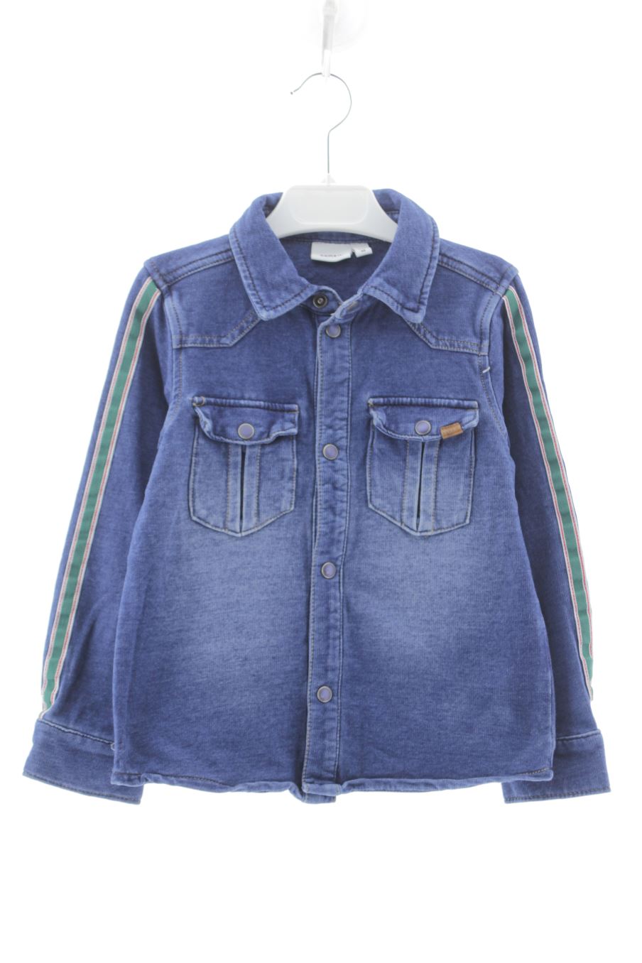 Chemise manches longues Name it de la taille 2 ans de denim de seconde main