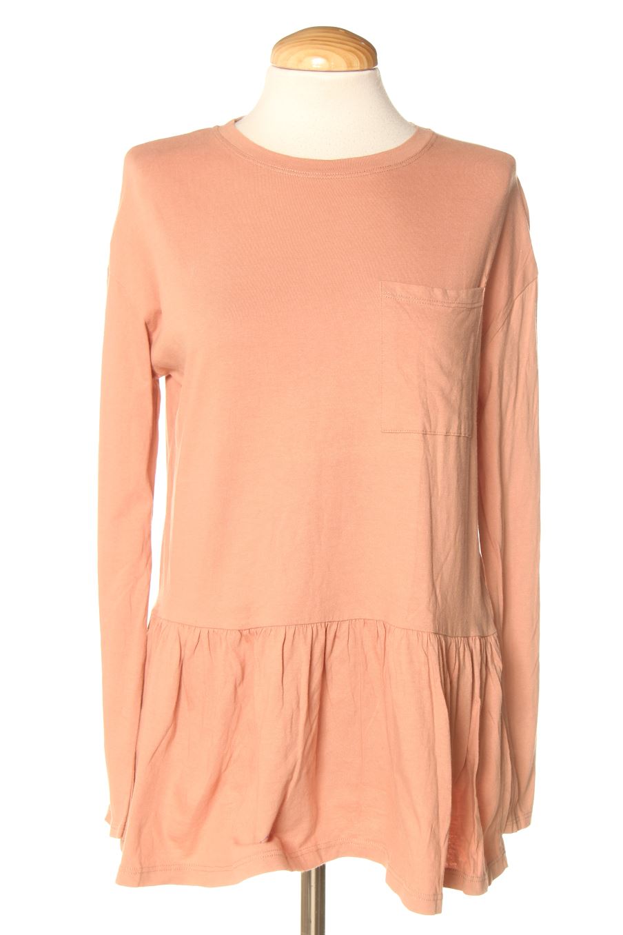 Camiseta manga larga de Trafaluc de la talla S, de color rosa