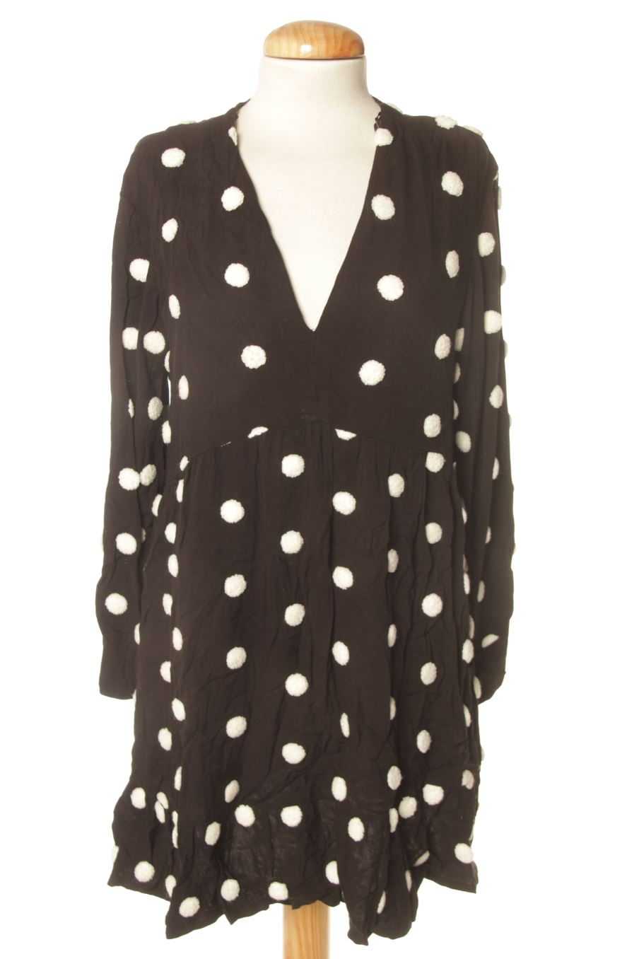 Blouse à manches longues Zara de la taille L, de couleur imprimés