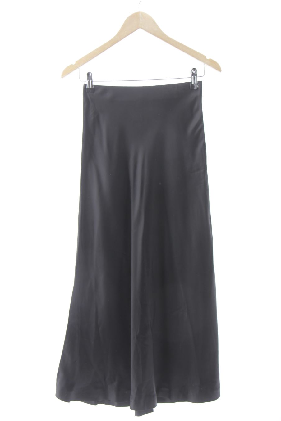 Falda de Massimo Dutti de la talla 34, de color negro
