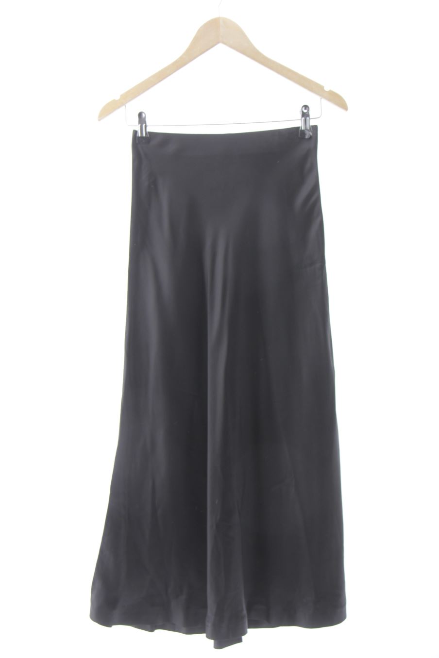 Falda de Massimo Dutti de la talla 34, de color negro