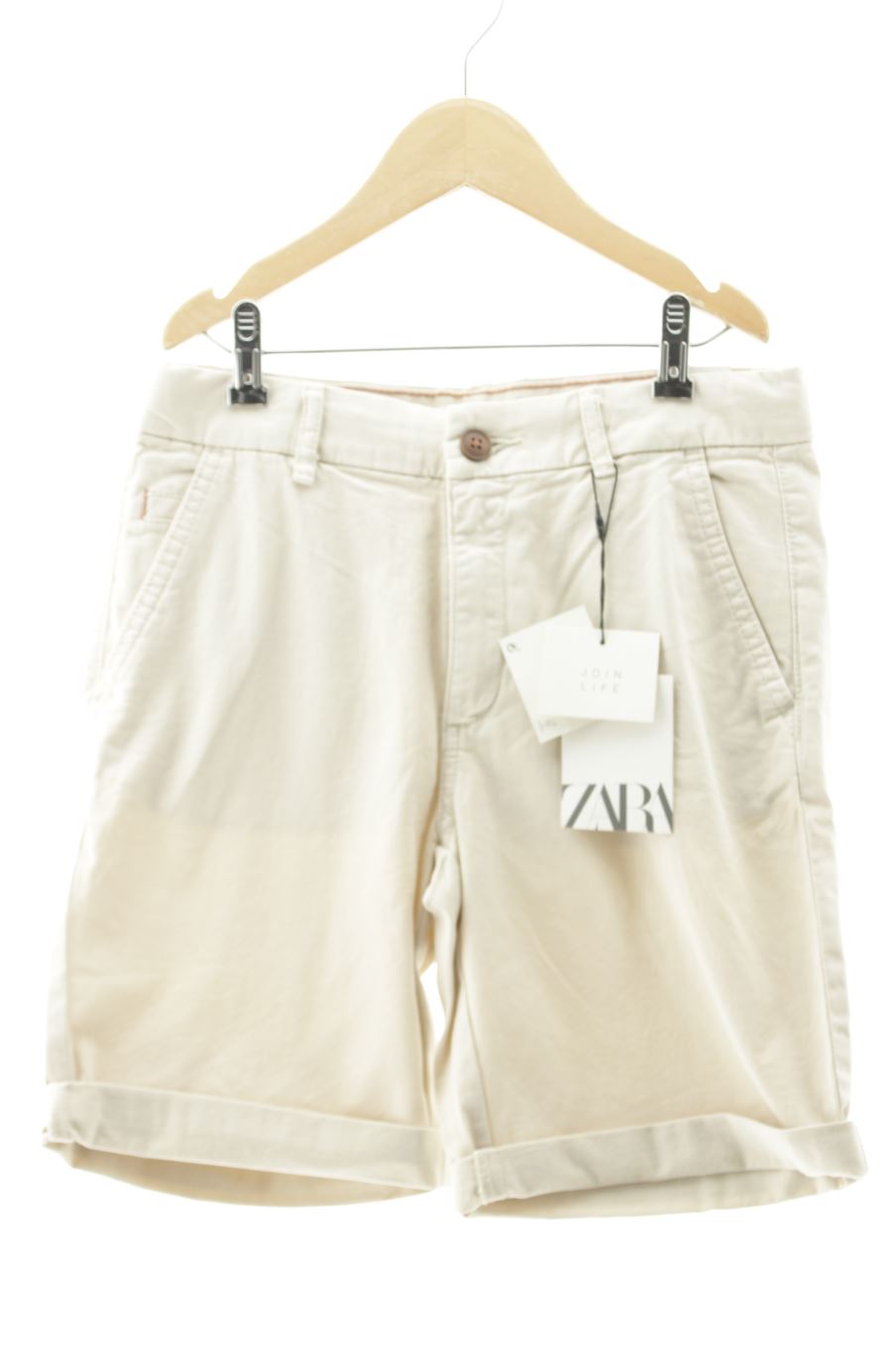 Pantaloni corti de Zara de la talla 10 anni con etichetta