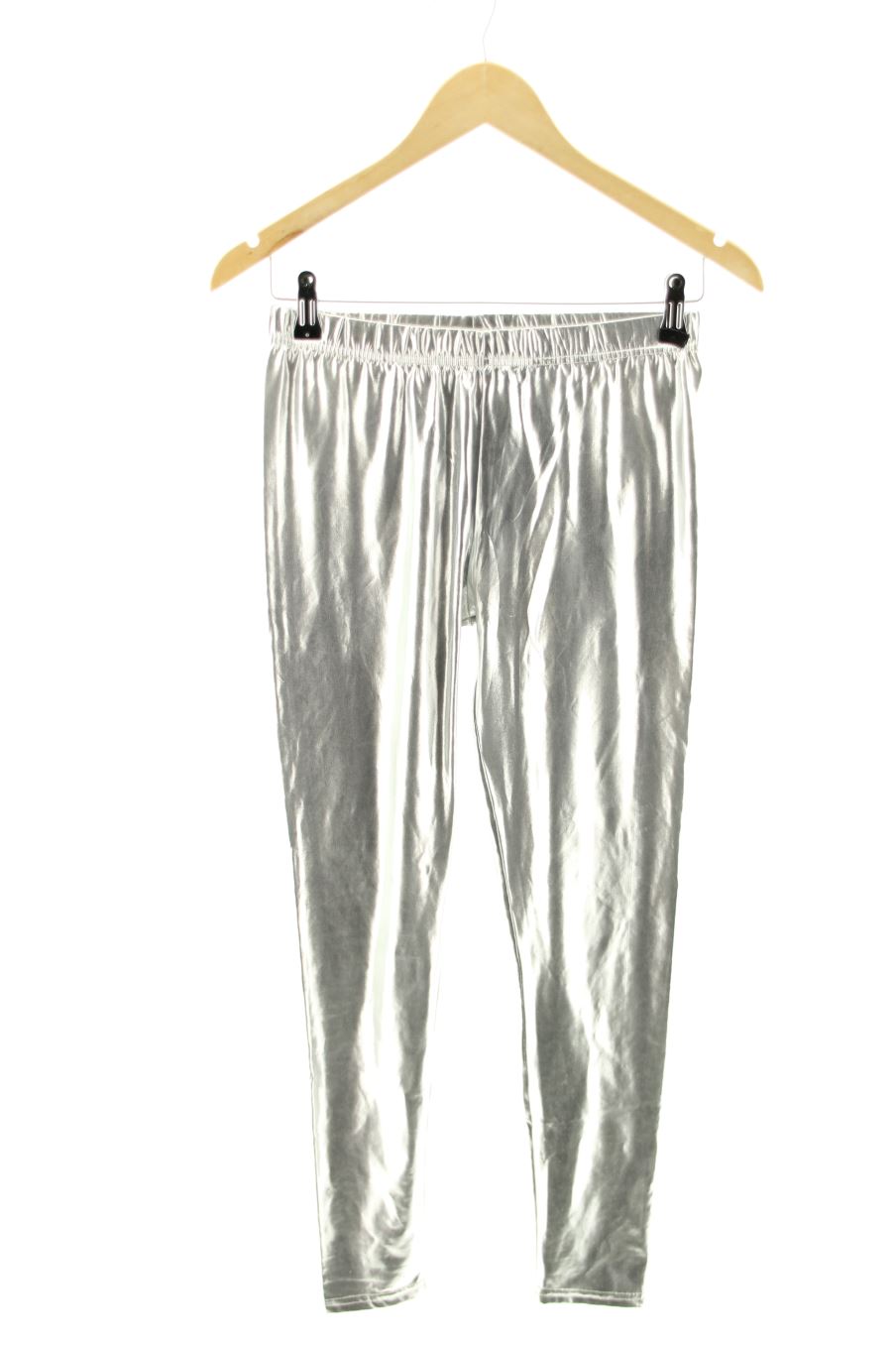 Leggings de Yanoir de la talla S, de color plateado