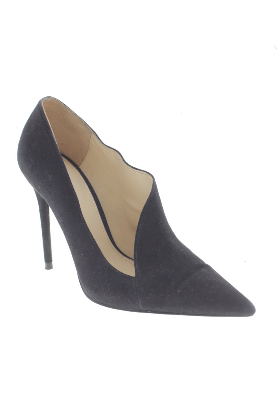 Zapatos de tacon de Zara de la talla 37, de color negro de