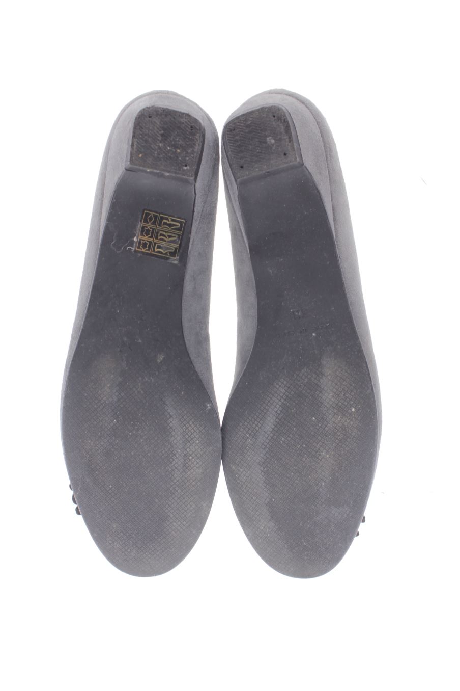 Zapatos de tacon de DANIEL MONTESINOS de la talla 38, de color gris de