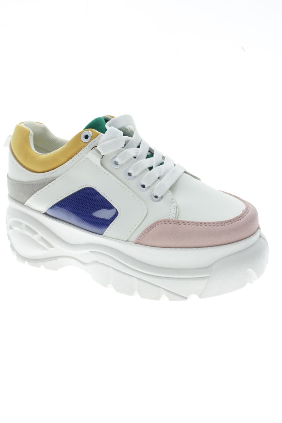 Deportivos de PERCENTIL de la talla 38, de color blanco de