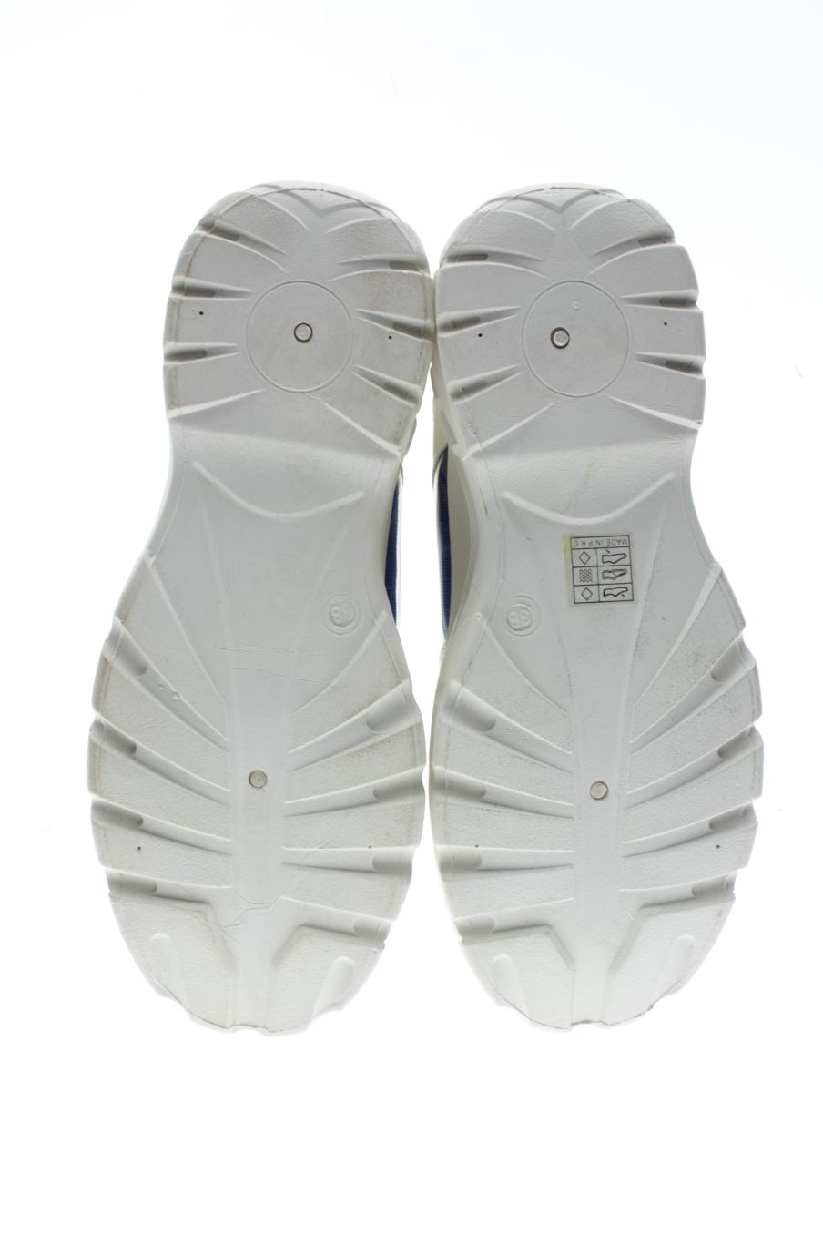 Deportivos de PERCENTIL de la talla 38, de color blanco de