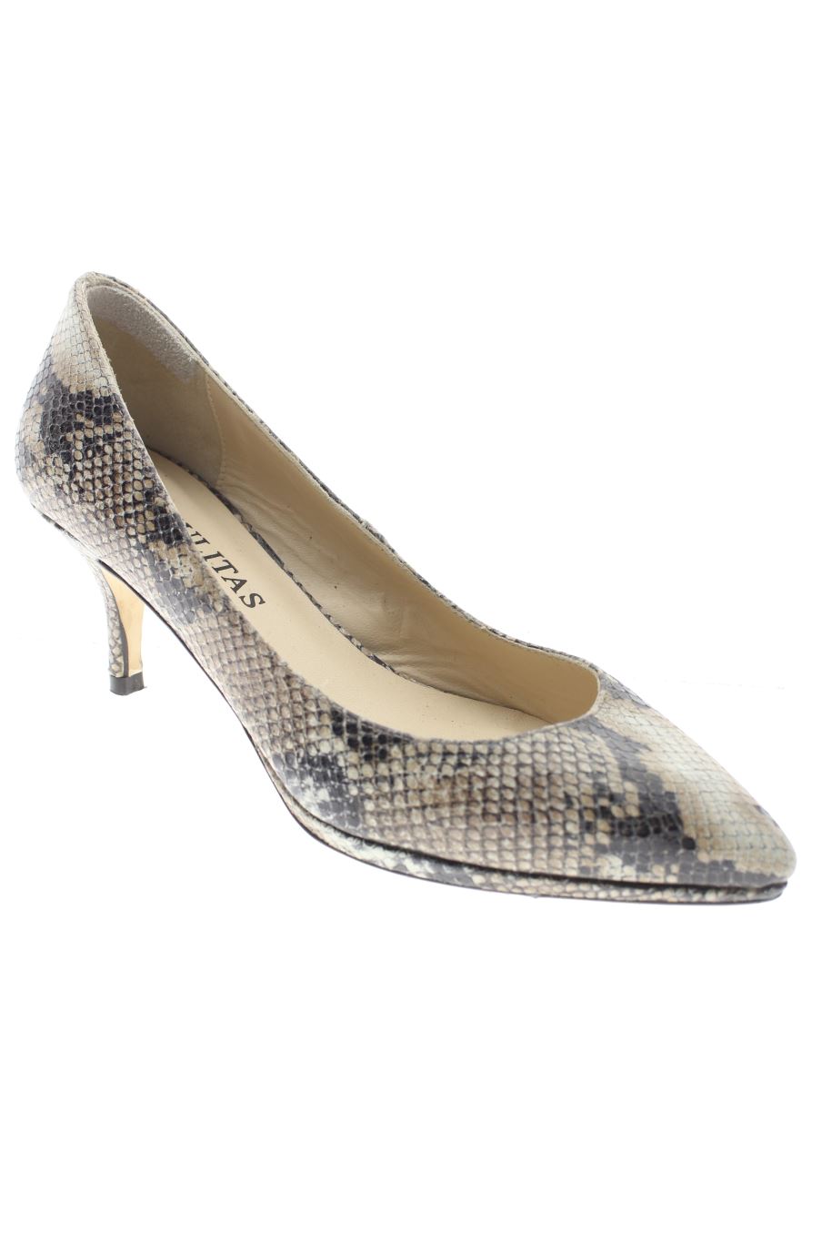 Zapatos de tacon de URSULITAS de la talla 36, de color animal print de