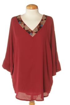 Blouse à manches courtes S Teria Yabar