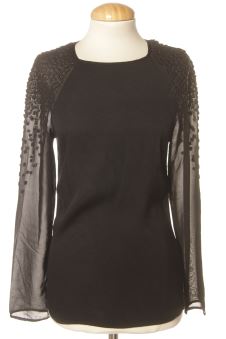 Blouse à manches longues XS Zara