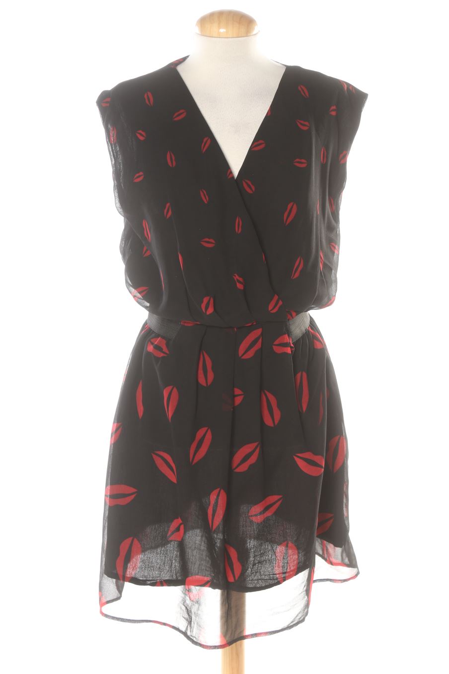 Robe casual Naf Naf de la taille 42, de couleur imprimés