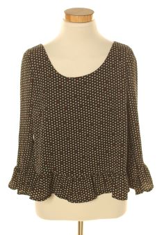 Blouse à manches longues S Miss Miss