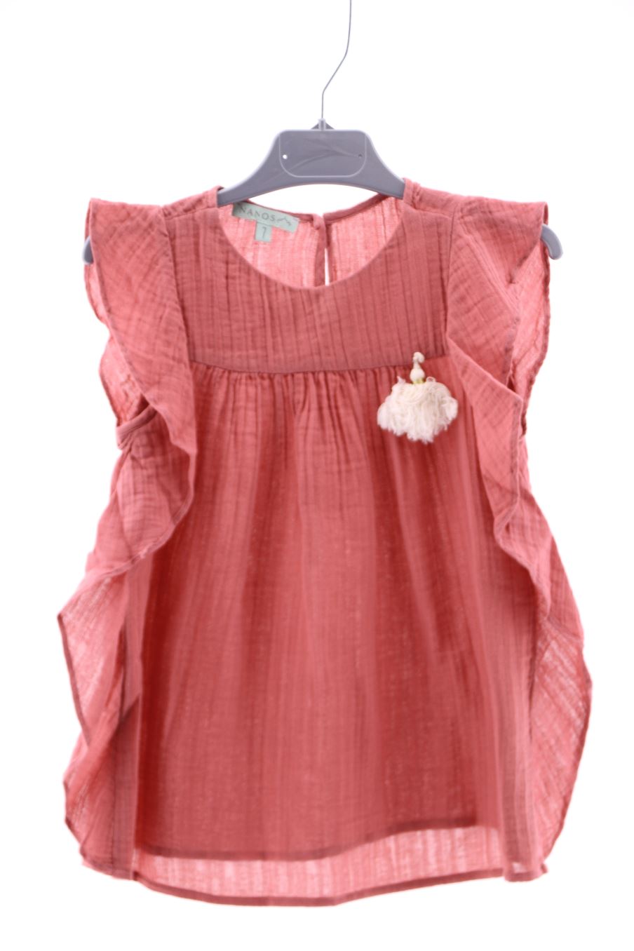 Blouse à manches courtes Nanos de la taille 7 ans de seconde main