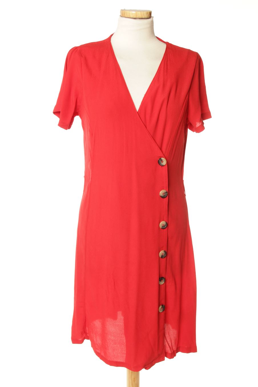Robe casual Fórmula Joven de la taille 38, de couleur rouge