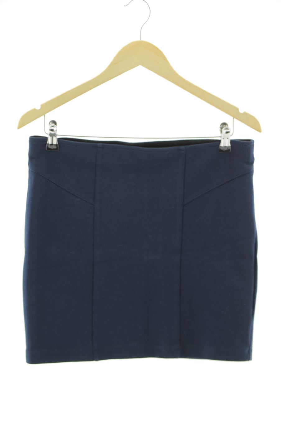 Aufwändiger Rock von Pimkie Größe L, Farbe Marineblau, für