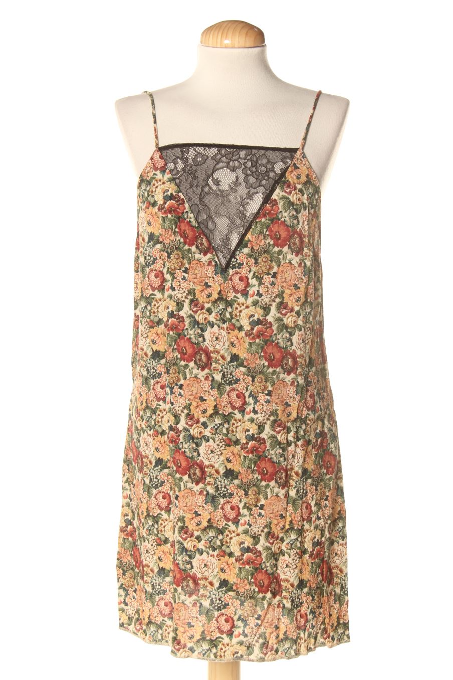 Robe casual Zara de la taille S, de couleur fleurs