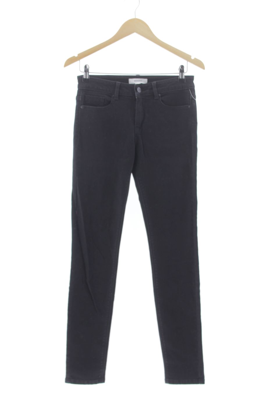 Vaquero de Springfield de la talla 38, de color negro de ropa vaquera