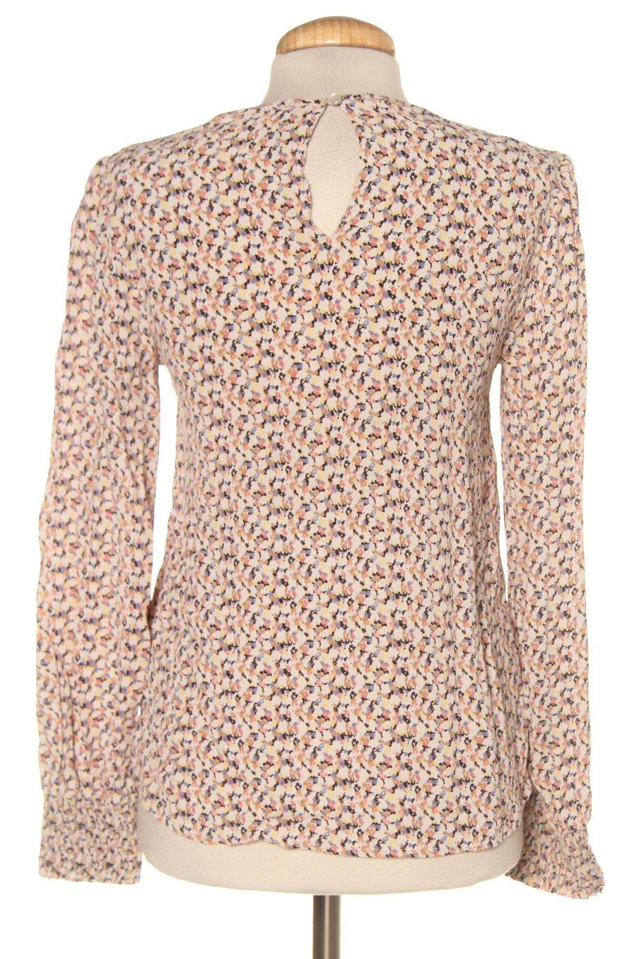 Blouse à manches longues Pieces de la taille S, de couleur fleurs