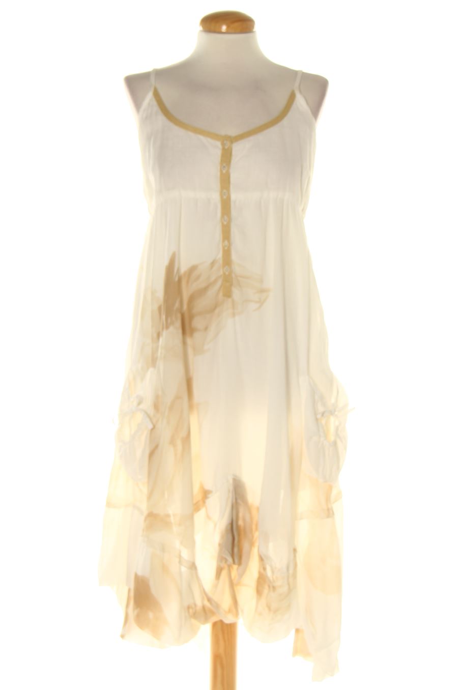 Vestito casual de CIVIT de la talla 40, de color beige