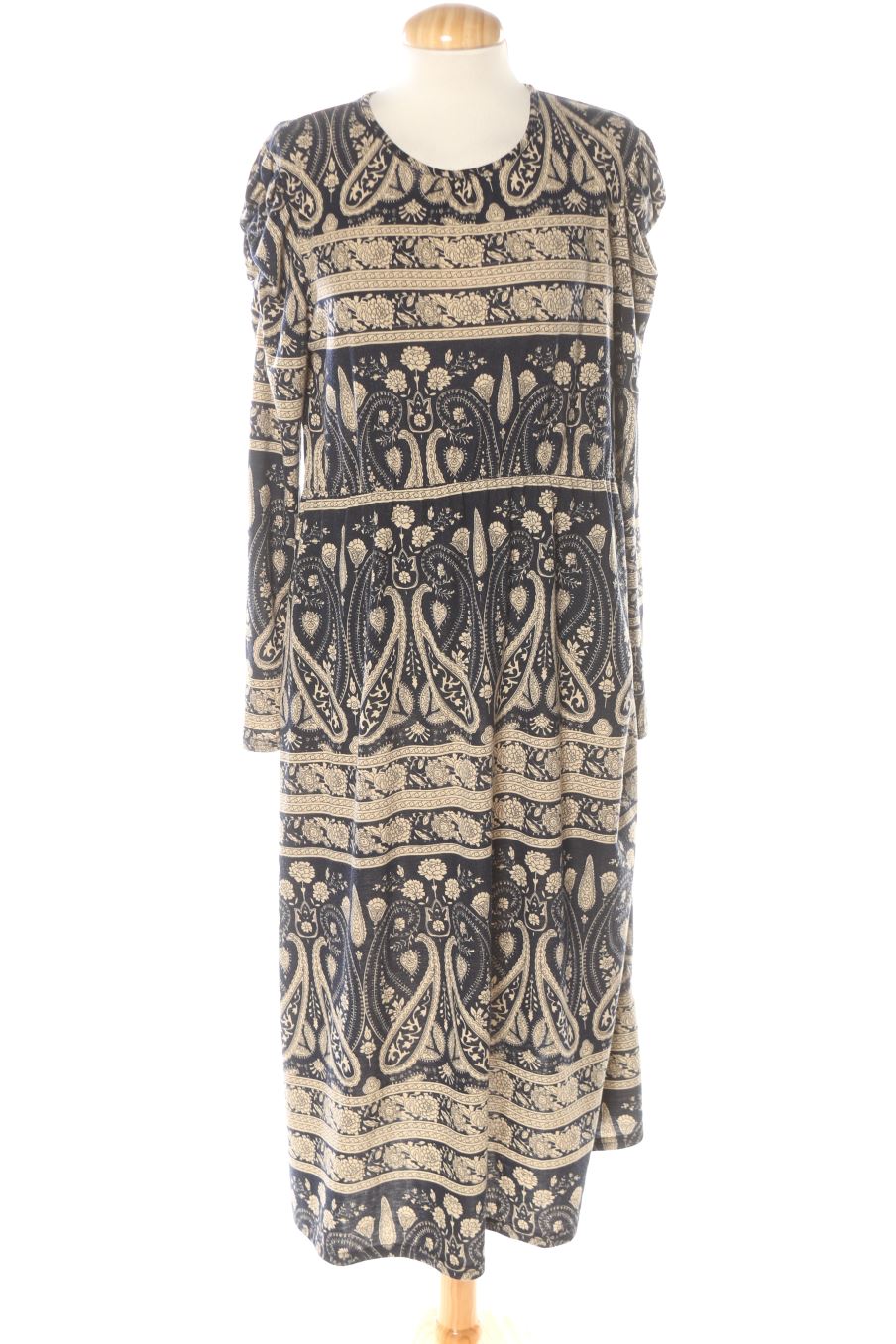 Robe casual Meisié de la taille L, de couleur bleu