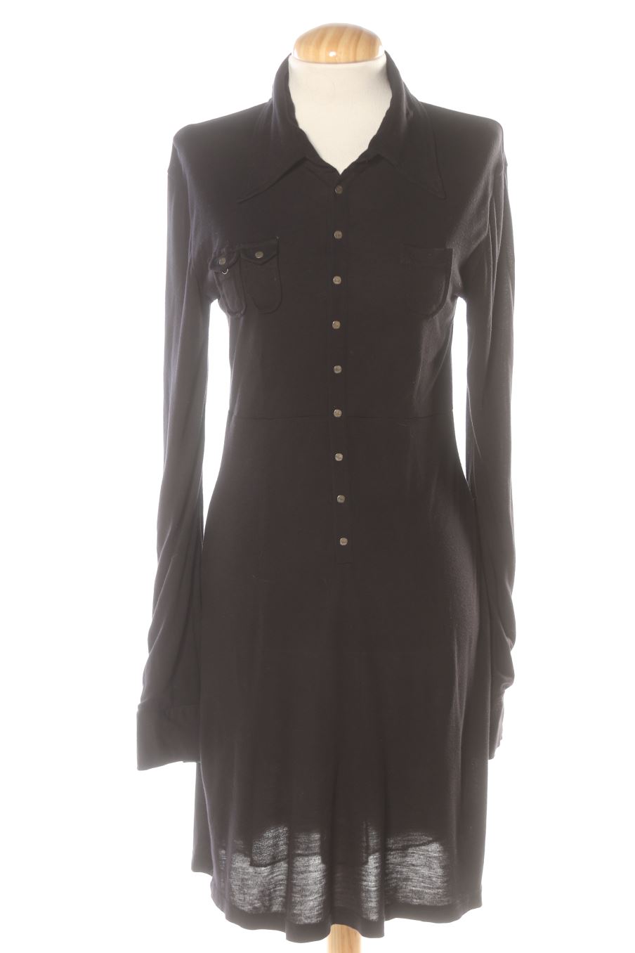 Robe casual Diesel de la taille M, de couleur noir