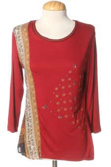 Blusa de manga larga S Desigual, foto 1 de 2