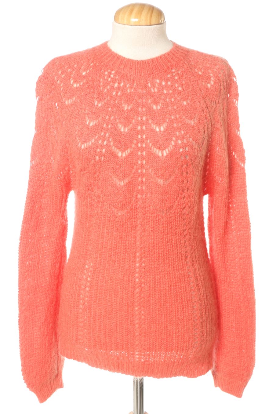 Pull La maille Sézane de la taille S, de couleur orange