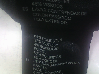 Jupe H&M de la taille 40, de couleur gris
