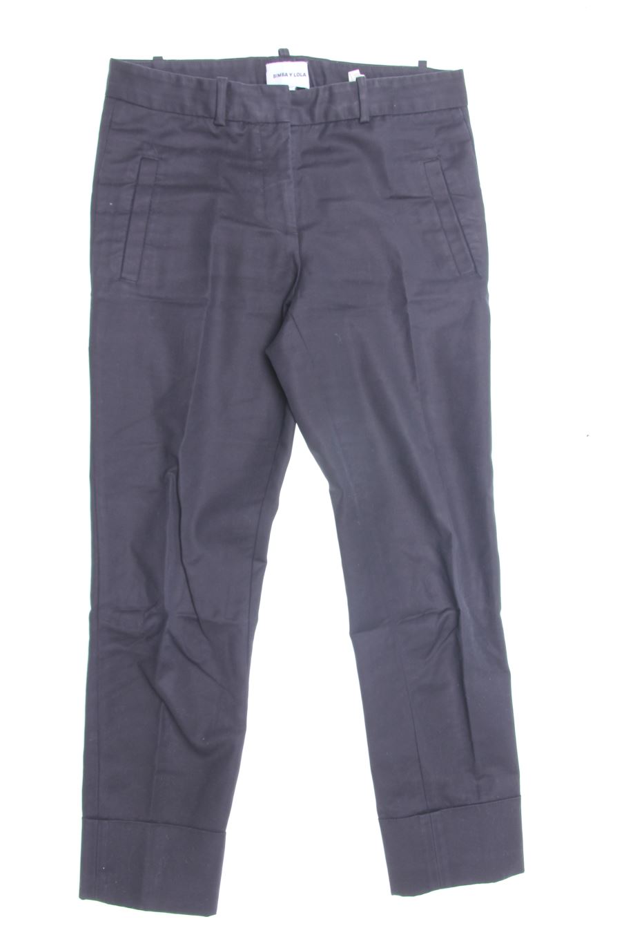 Pantalon BIMBA Y LOLA de la taille 38, de couleur noir