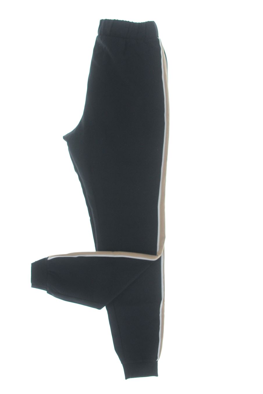 Pantalon Casual Amisu de la taille XS, de couleur noir