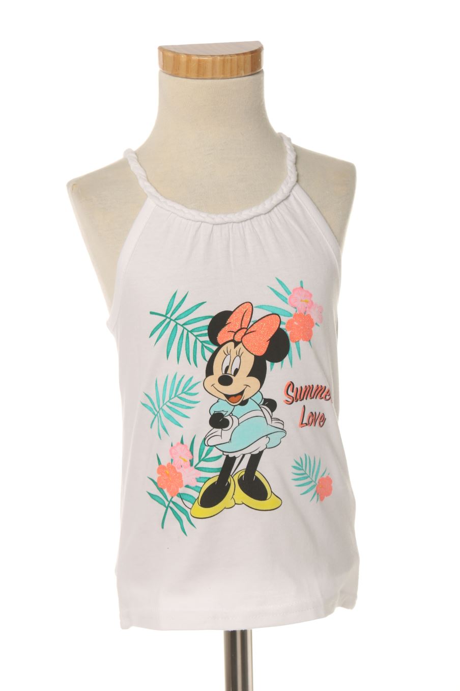 Débardeur Disney de la taille 2 ans avec une étiquette