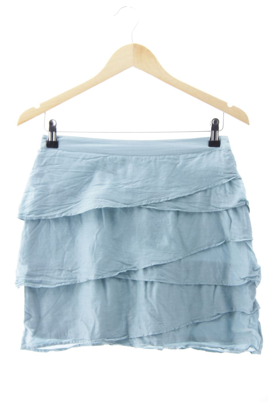 Aufwändiger Rock von Skunkfunk Größe S, Farbe Türkis, für