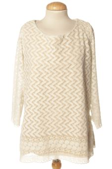 Blusa a maniche lunghe XL Mango