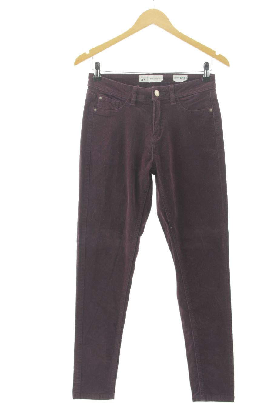 Pantalón de Easy wear de la talla 38, de color morado