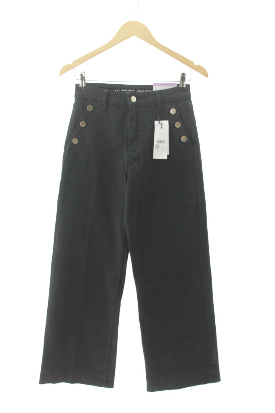 Vaquero de Easy wear de la talla 34, de color negro de ropa vaquera