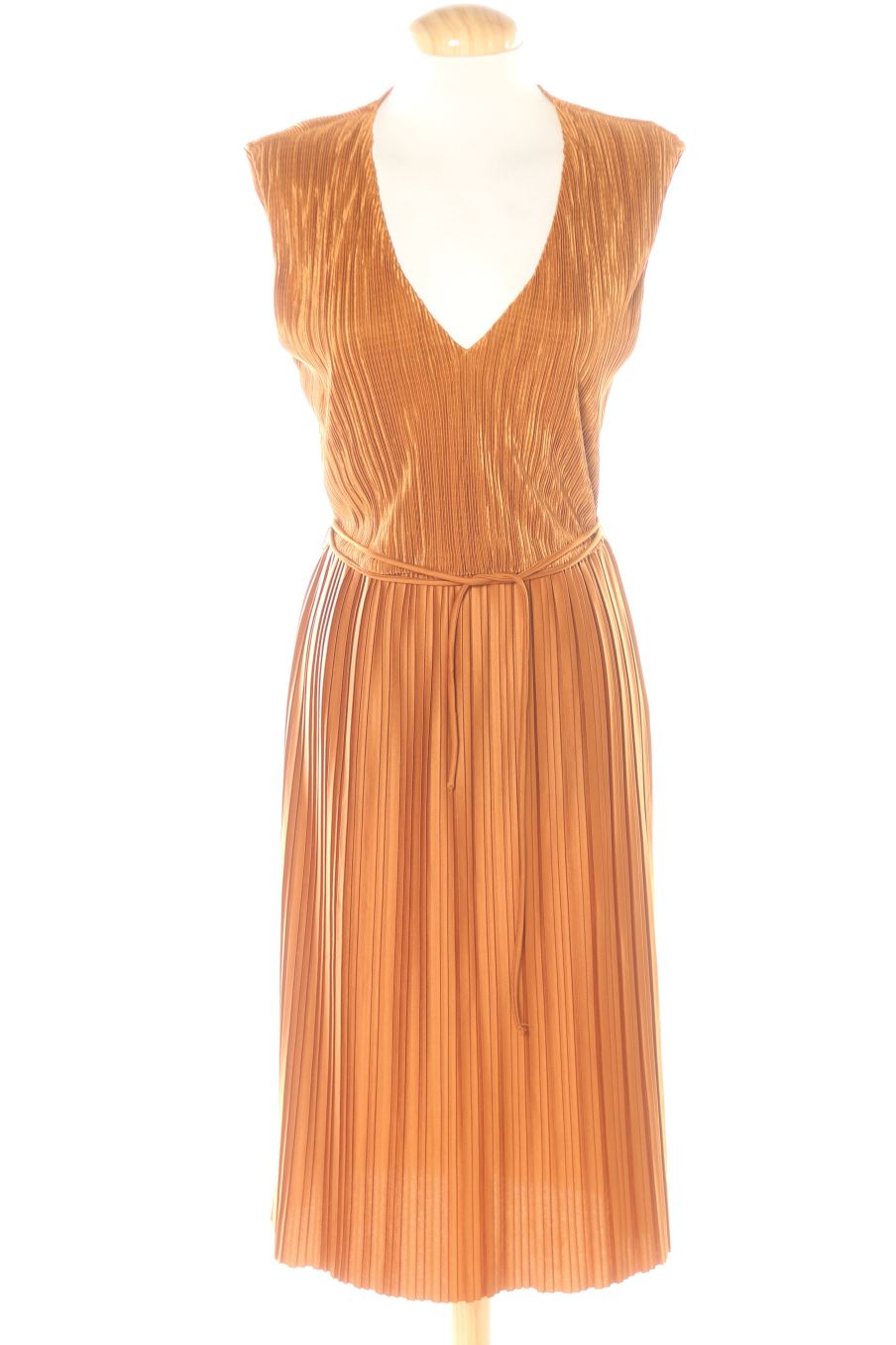 Robe casual Mango de la taille S, de couleur marron
