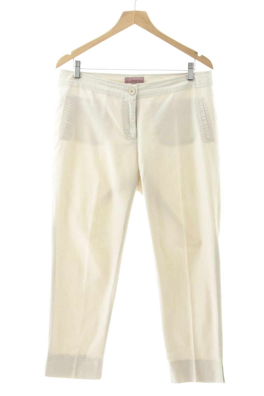 Pantaloni de Trucco de la talla 42, de color beige
