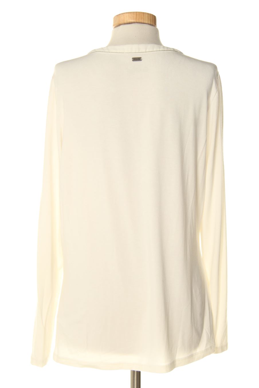 Blusa de manga larga de Tchibo de la talla 36, de color blanco